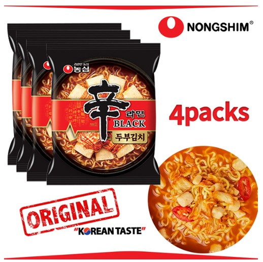 Nongshim SHIN RAMYUN Black_Ramyun/Tofu Kimchi Ramyun☆ Kfood_Made in KOREA