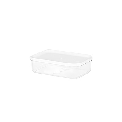 [LITEM.] System Food Container 900ml NO. 4 White - 1Pack